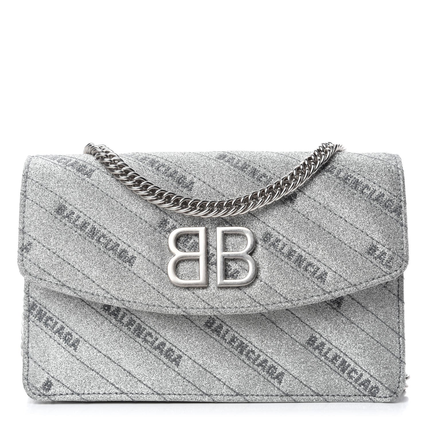 balenciaga-bb-silver-glittered-fabric-leather-wallet-on-chain-bag-37461835808984_2000x2000